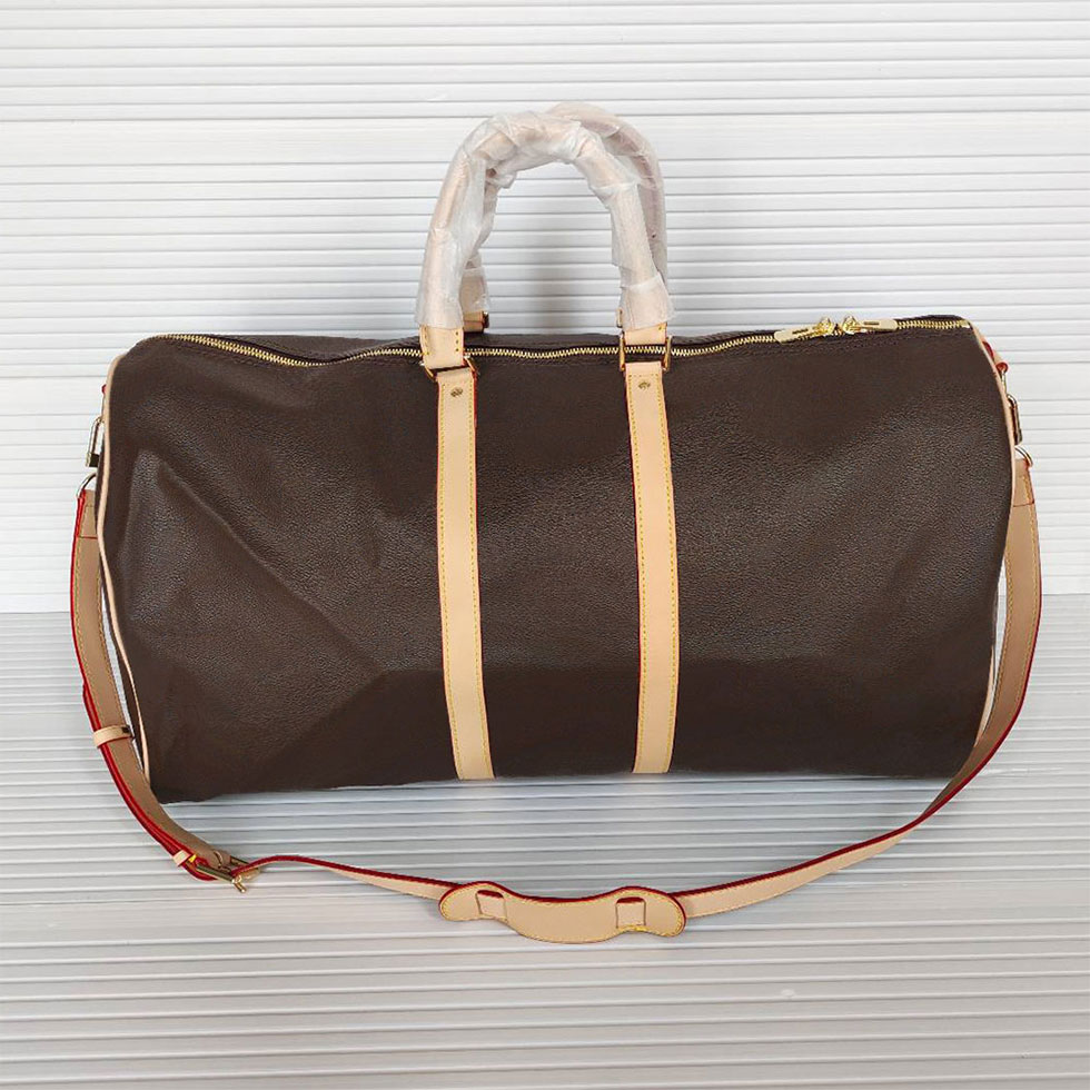 luxury handbags large capacity women travel bags Leather Fashion High Quality Designer men shoulder duffel bag on luggage bottom rivets with lock head 45cm 50cm 55cm, White plaid
luxury handbags large capacity women travel bags Leather Fashion High Quality Designer men shoulder duffel bag on luggage bottom rivets with lock head 45cm 50cm 55cm, White plaid