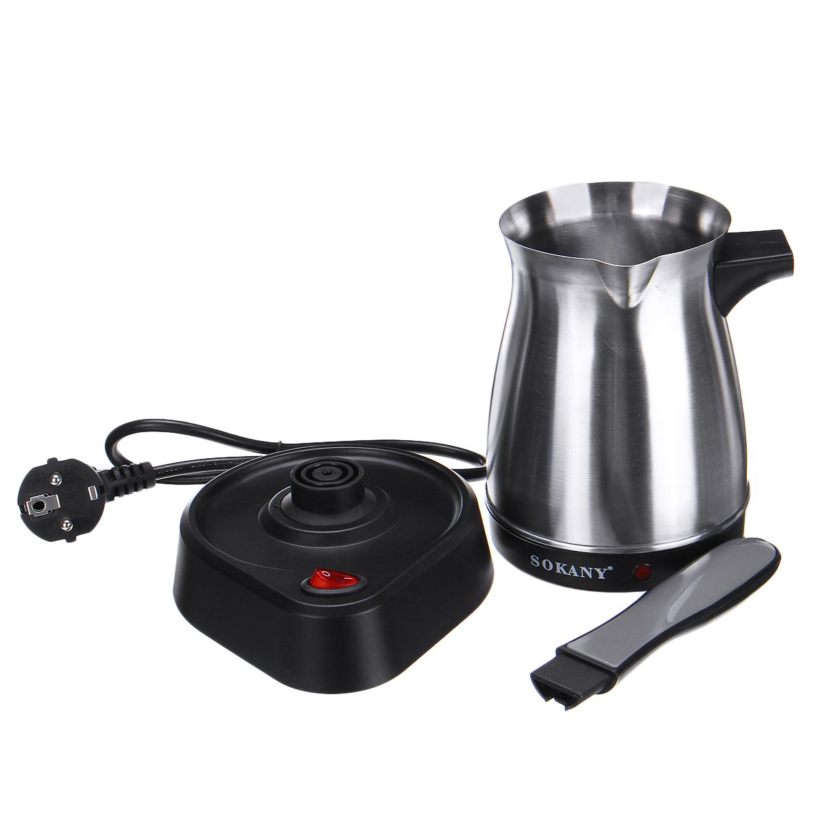 Coffee Make 500ml Stainless Steel Separated Italian Mocha Pot Greek Turkish Electric Coffee Pot Portable Espresso Machine 220V
Coffee Make 500ml Stainless Steel Separated Italian Mocha Pot Greek Turkish Electric Coffee Pot Portable Espresso Machine 220V