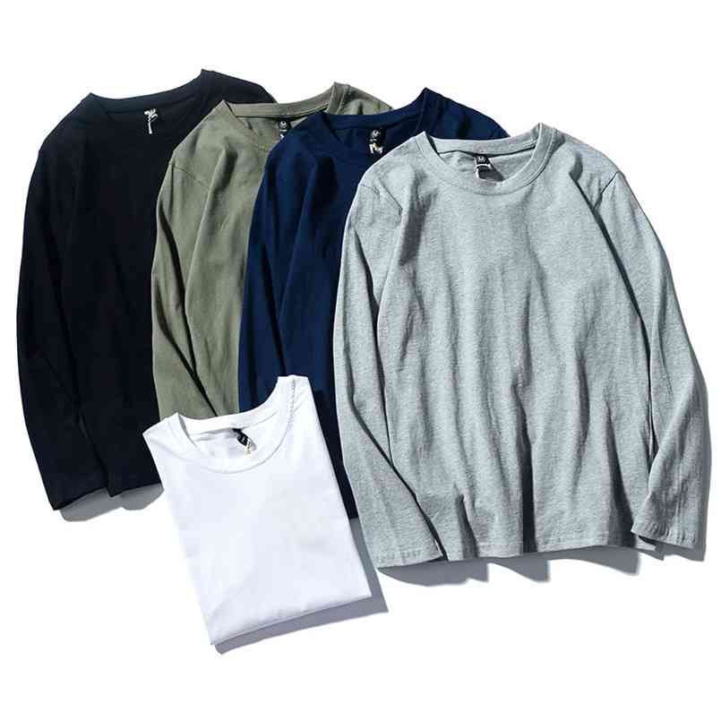 BOLUBAO Men Cotton T-Shirts Men' Fashion Solid Color Long Sleeve Tees Male Simple Wild Casual O-NeckT Shirt Tops 210707, Green
BOLUBAO Men Cotton T-Shirts Men' Fashion Solid Color Long Sleeve Tees Male Simple Wild Casual O-NeckT Shirt Tops 210707, Green