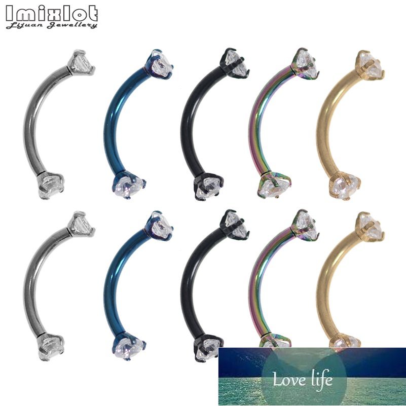 2PCS Crystal Zircon 316L Stainless Steel Internally Threaded Bananabells Body Piercing Jewelry for Ear Belly Eyebrow Lip Ring
2PCS Crystal Zircon 316L Stainless Steel Internally Threaded Bananabells Body Piercing Jewelry for Ear Belly Eyebrow Lip Ring