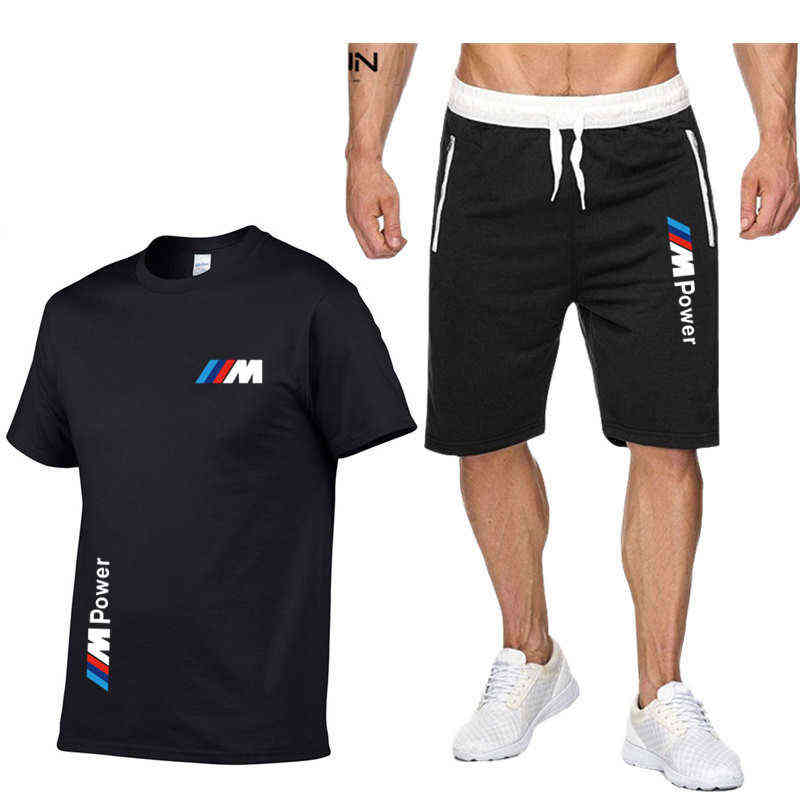 high quality BMW fashion casual sportswear summer printing suit men jogging suit fitness clothes men's T-shirt + shorts 2-piece H1108, Black
high quality BMW fashion casual sportswear summer printing suit men jogging suit fitness clothes men's T-shirt + shorts 2-piece H1108, Black