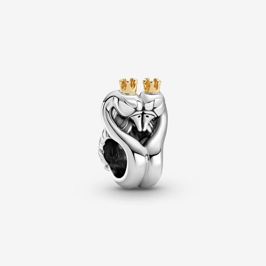Authentic 925 Silver Beads Bracelets Two-tone Swans & Heart Charm Slide Bead Charms Fits European Pandora Style Jewelry Bracelets Murano, Bronze;silver
Authentic 925 Silver Beads Bracelets Two-tone Swans & Heart Charm Slide Bead Charms Fits European Pandora Style Jewelry Bracelets Murano, Bronze;silver