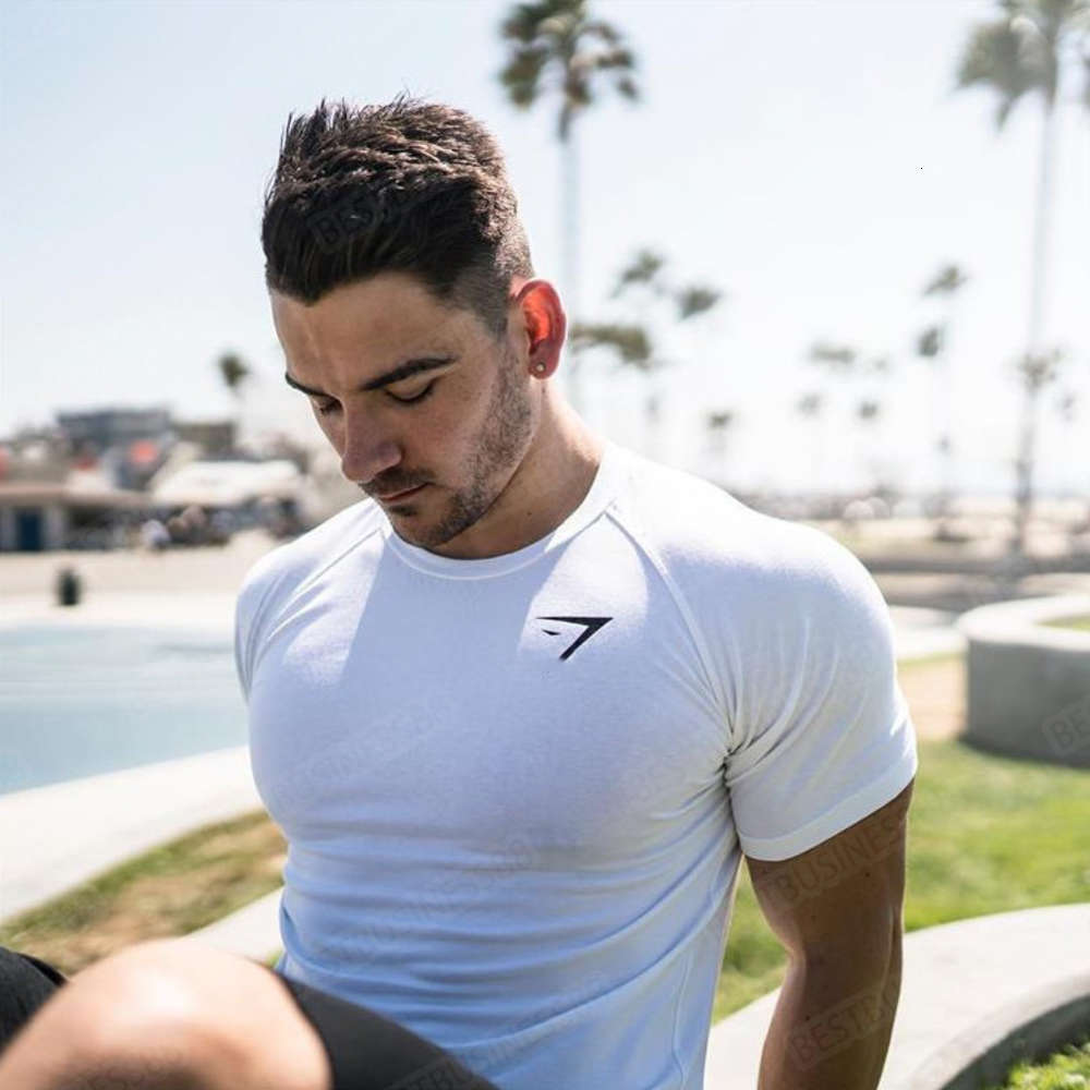 Shark summer bodybuilding solid color tight elastic men's quick-drying training suit gymshark top T-shirt short sleeves, For transportation
Shark summer bodybuilding solid color tight elastic men's quick-drying training suit gymshark top T-shirt short sleeves, For transportation