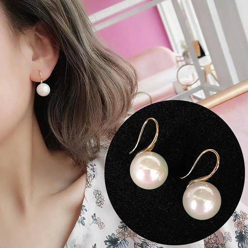 Stud Women's Earrings Imitation Pearls Round Beads Ear Hooks Classic And Fashionable Jewelry Wedding Party Gifts, Golden;silver
Stud Women's Earrings Imitation Pearls Round Beads Ear Hooks Classic And Fashionable Jewelry Wedding Party Gifts, Golden;silver