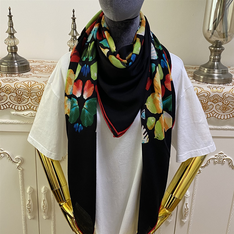 Women's square scarf scarves good quality 100% cashmere material black pint letter butterfly pattern size 130 cm- 130cm, Blue;gray
Women's square scarf scarves good quality 100% cashmere material black pint letter butterfly pattern size 130 cm- 130cm, Blue;gray