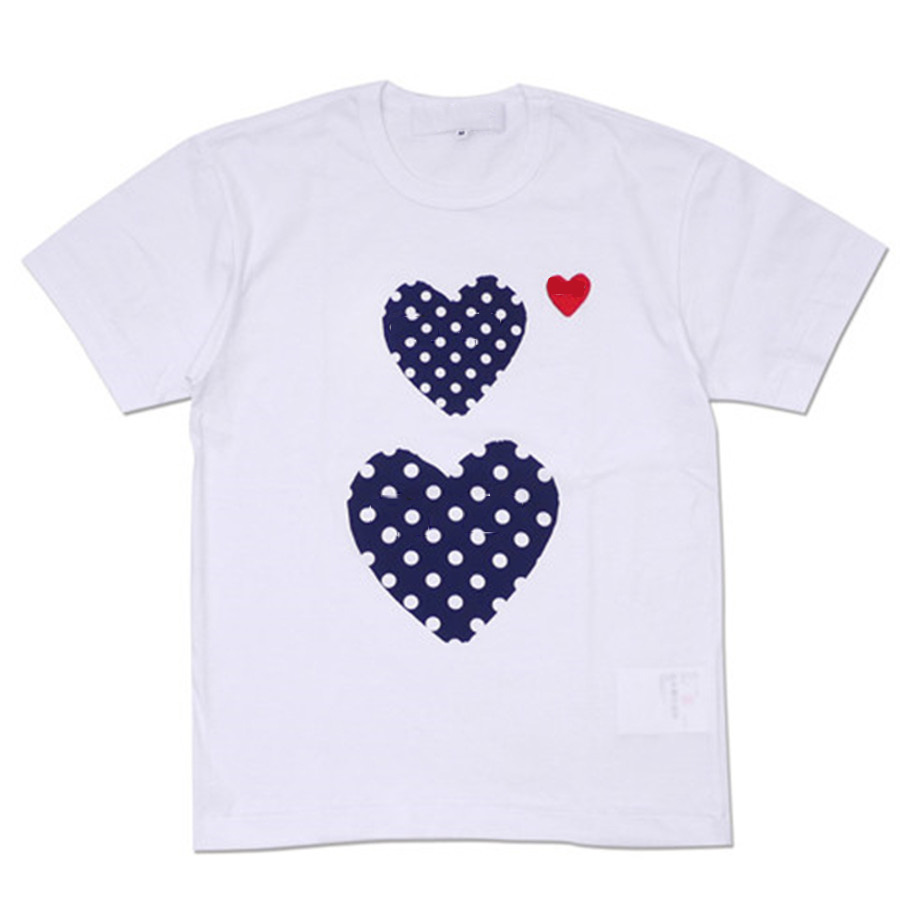 Classic heart pattern designers t-shirt #C006 mens women fashion playing tees harajuku summer short sleeve shirts casual hip-hop tops, White;black
Classic heart pattern designers t-shirt #C006 mens women fashion playing tees harajuku summer short sleeve shirts casual hip-hop tops, White;black