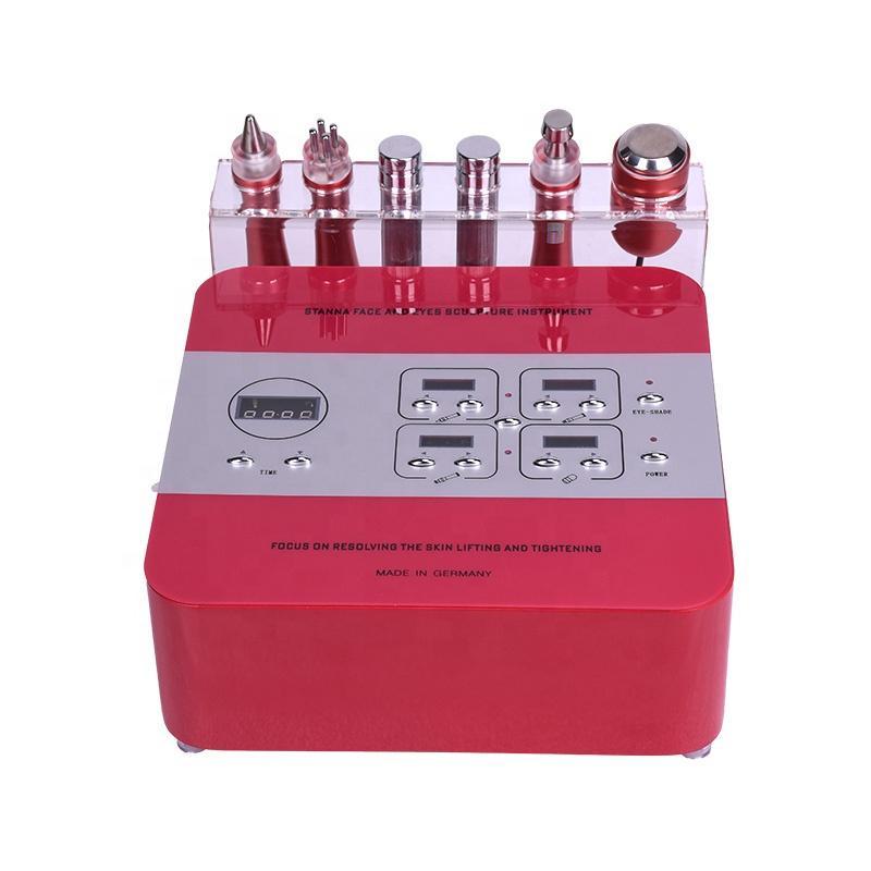 Microcurrent device Lift Machine Electroporation RF Facial machines 6 in 1 Eye Wrinkle remove faces skin tightening equipment