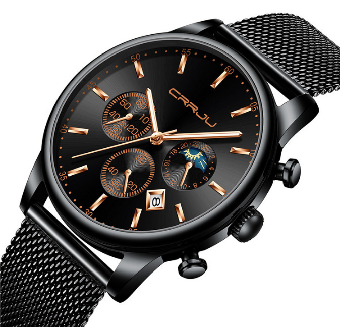 CRRJU 2266 Quartz cwp Mens Watch Hot Selling Casual Personality Watches Fashion Popular Student Wristwatches With Stainless Steel Bracelet, No send watch for shipping
CRRJU 2266 Quartz cwp Mens Watch Hot Selling Casual Personality Watches Fashion Popular Student Wristwatches With Stainless Steel Bracelet, No send watch for shipping