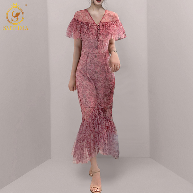 French Short Sleeve Trumpet Mermaid Dress Women Sexy V-Neck Summer Print Party Arrival Clothing 210520, Photo color
French Short Sleeve Trumpet Mermaid Dress Women Sexy V-Neck Summer Print Party Arrival Clothing 210520, Photo color