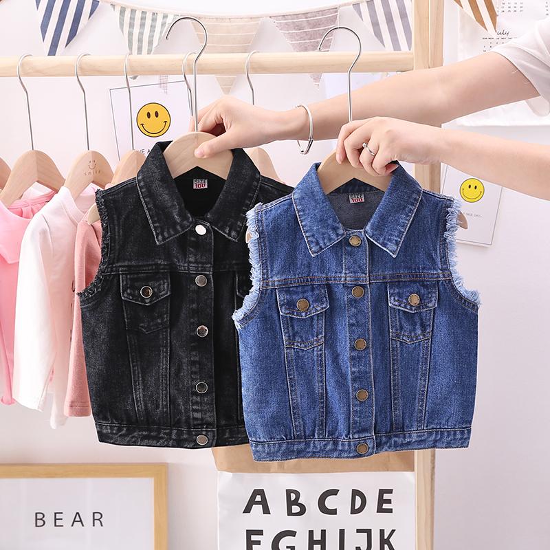 Girls Waistcoat Denim Boys Vest Children Vests Baby Toddler Girl Clothes Turn-down Collar Sleeveless, Camo
Girls Waistcoat Denim Boys Vest Children Vests Baby Toddler Girl Clothes Turn-down Collar Sleeveless, Camo