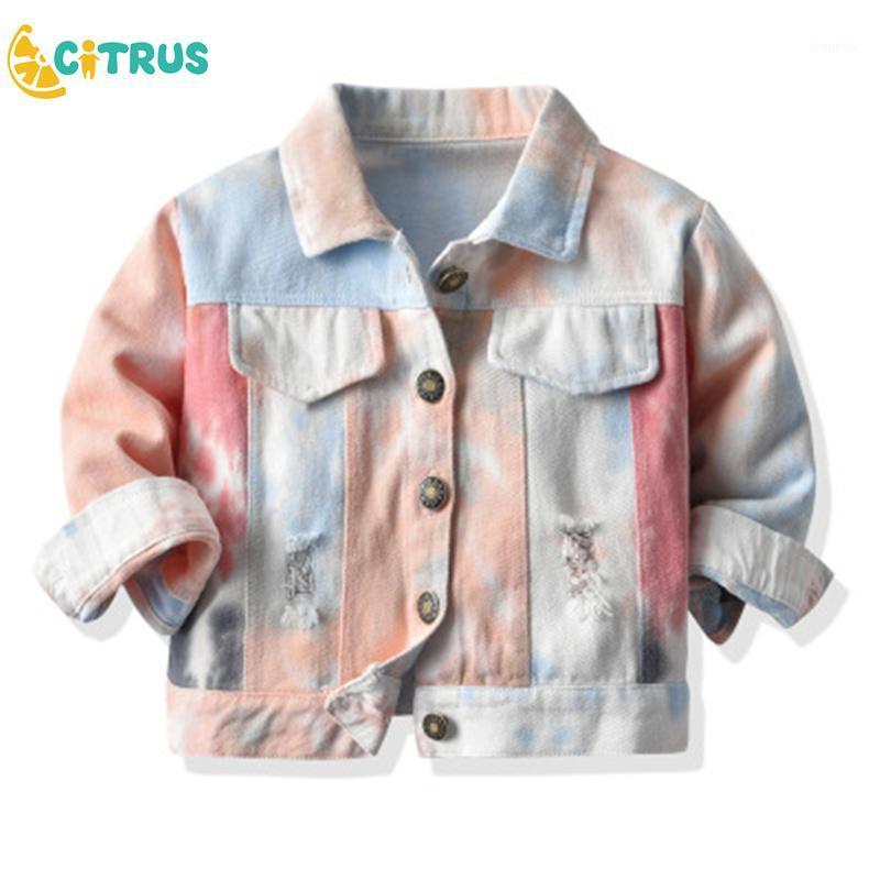 Jackets Boys Girls Coats Colorful Children's Tie-Dye Jacket Single-Breasted Spring Ripped Denim Casual Stand Collar, Blue;gray
Jackets Boys Girls Coats Colorful Children's Tie-Dye Jacket Single-Breasted Spring Ripped Denim Casual Stand Collar, Blue;gray