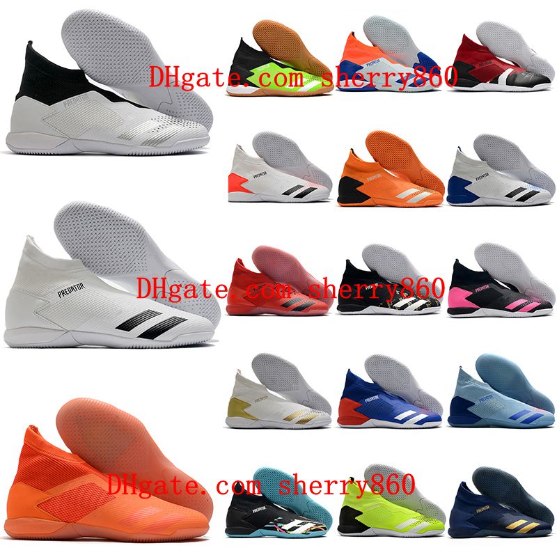 2021 soccer shoes quality arrival mens PREDATOR 20.3 Laceless IN Indoor cleats High Ankle football boots Leather Trainers
2021 soccer shoes quality arrival mens PREDATOR 20.3 Laceless IN Indoor cleats High Ankle football boots Leather Trainers