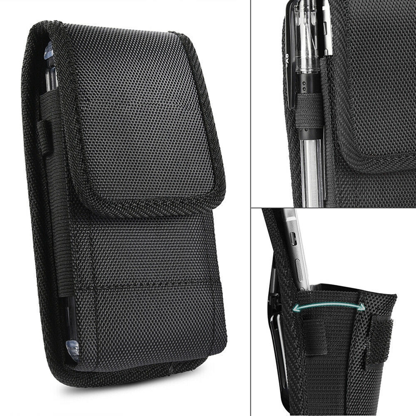 Belt Clip Universal Cases for iPhone 13 12 11 XS Max XR 6S 7 8 Plus Samsung A12 A32 A42 A52 A72 Black Nylon Oxfor Phone Pouch
Belt Clip Universal Cases for iPhone 13 12 11 XS Max XR 6S 7 8 Plus Samsung A12 A32 A42 A52 A72 Black Nylon Oxfor Phone Pouch