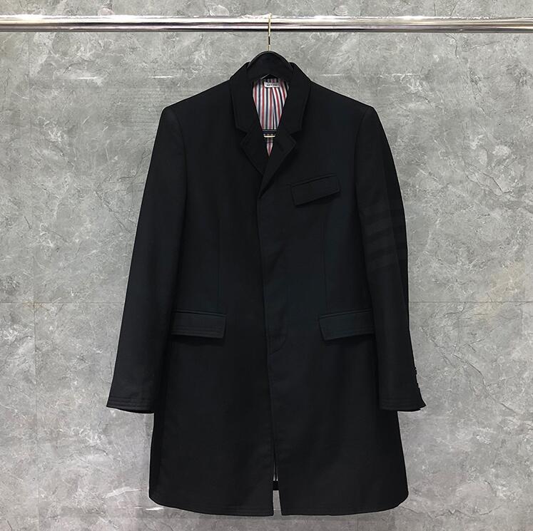 downs Fashion TB THOM Brand Windbreaker Spring Autumn Men's Long Coat Turn Down Collar Casual Men Slim Jacket Black Suit
downs Fashion TB THOM Brand Windbreaker Spring Autumn Men's Long Coat Turn Down Collar Casual Men Slim Jacket Black Suit