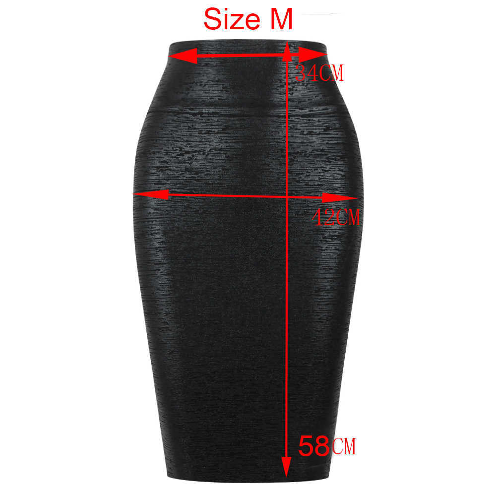 Bandage Skirts Fashion Sexy Arrival Summer Black Bodycon Party Celebrity Club 210619