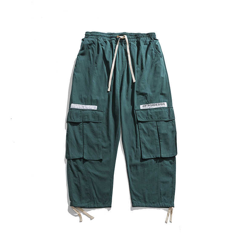 City Streetwear Mens Baggy Pockets Cargo Pants Hip Hop Japan Style Harajuku Casual Male Straight Trousers Fashion Elastic Waist 210603, Green
City Streetwear Mens Baggy Pockets Cargo Pants Hip Hop Japan Style Harajuku Casual Male Straight Trousers Fashion Elastic Waist 210603, Green