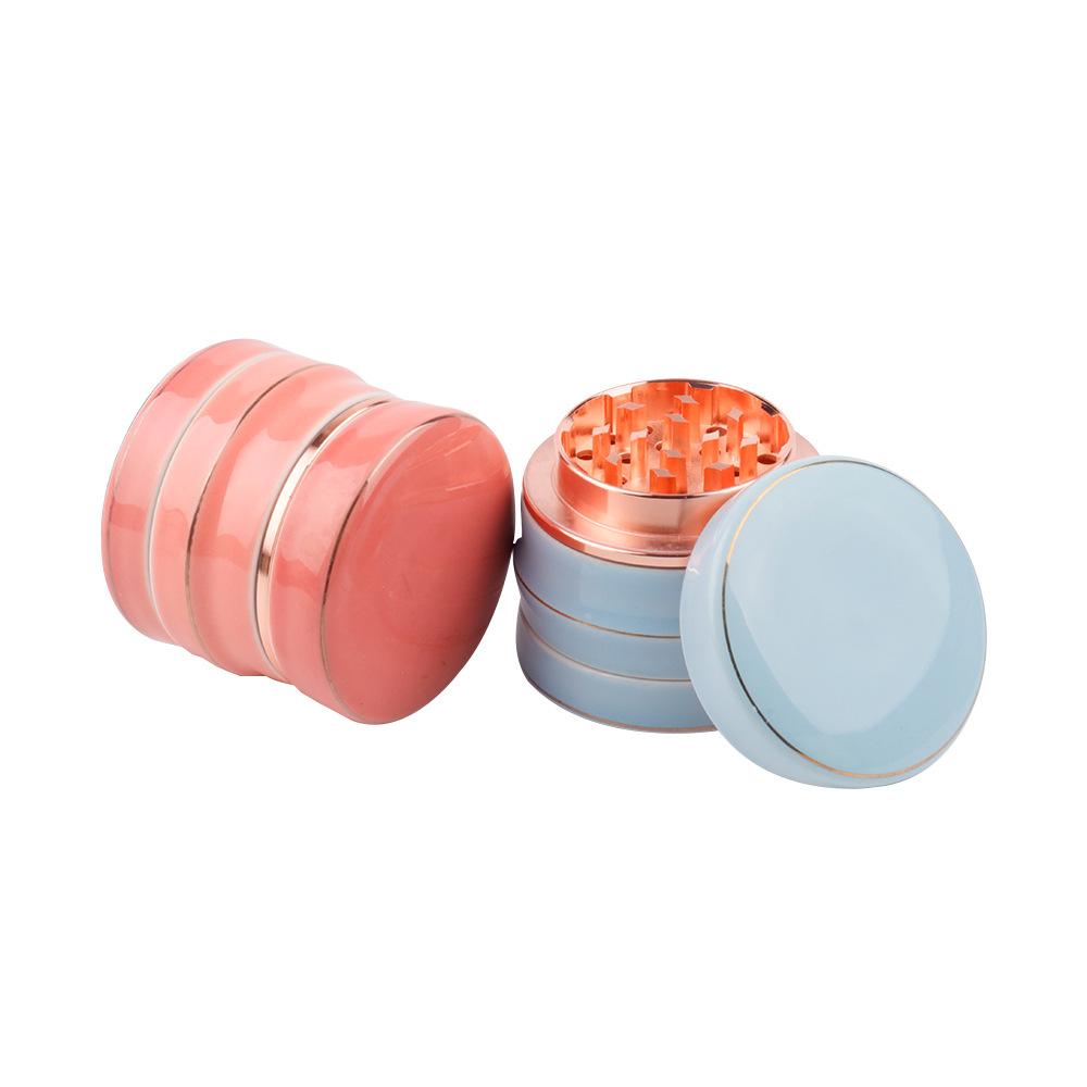 Herb grinder 63mm 4 parts multicolor available smoking accessories tobacco crusher ceramic Zinc alloy waist grinders
Herb grinder 63mm 4 parts multicolor available smoking accessories tobacco crusher ceramic Zinc alloy waist grinders