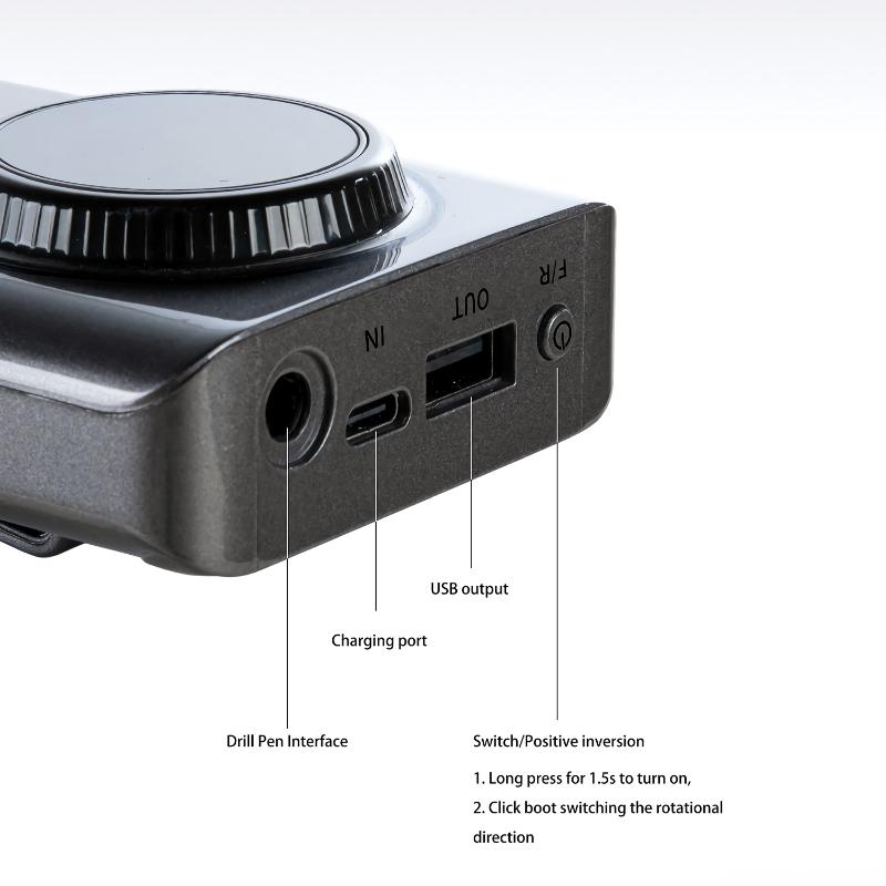 Nail Drill & Accessories Rechargeable Portable Strong Machine 35000rpm LCD Electric Cordless Pen Manicure Bit Set For Nails