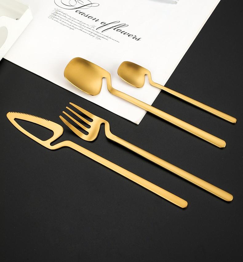 Dinnerware Sets 24pcs Set Stainless Steel Cutlery Knife Fork Spoon Tableware Flatware Dishwasher Safe Creative Hollow Design
Dinnerware Sets 24pcs Set Stainless Steel Cutlery Knife Fork Spoon Tableware Flatware Dishwasher Safe Creative Hollow Design