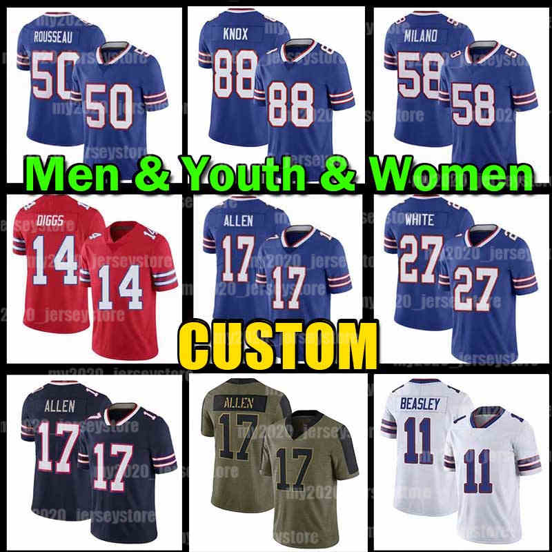 17 Josh Allen Cole Beasley Jersey Stefon Diggs Gabriel Davis Matt Milano Dawson Knox Thurman Thomas TreDavious White Mitchell Trubisky A.J. Epenesa Emmanuel Sanders, Custom women jersey(b er)
17 Josh Allen Cole Beasley Jersey Stefon Diggs Gabriel Davis Matt Milano Dawson Knox Thurman Thomas TreDavious White Mitchell Trubisky A.J. Epenesa Emmanuel Sanders, Custom women jersey(b er)