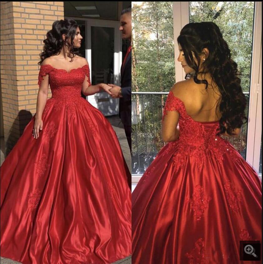 Vestido De Festa red satin ball gown prom dresses off the shoulder short sleeve beaded sequins sweetheart neck Evening gowns, Ivory
Vestido De Festa red satin ball gown prom dresses off the shoulder short sleeve beaded sequins sweetheart neck Evening gowns, Ivory