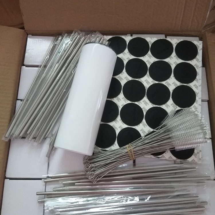 DIY Sublimation Straight Tumbler 15-20-30oz Blank Skinny Tumblers Stainless Steel Vacuum Insulated Car Mug with METAL Straw Bursh and Rubber Bottom, With metal straw/brush/rubbe bottom
DIY Sublimation Straight Tumbler 15-20-30oz Blank Skinny Tumblers Stainless Steel Vacuum Insulated Car Mug with METAL Straw Bursh and Rubber Bottom, With metal straw/brush/rubbe bottom