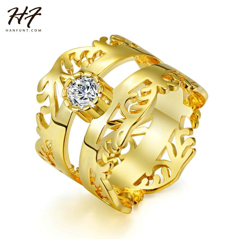 Cluster Rings Luxury Yellow Gold-color Hollow-out Big Ring Fashion CZ Crystal Jewelry For Women And Men R474, Golden;silver
Cluster Rings Luxury Yellow Gold-color Hollow-out Big Ring Fashion CZ Crystal Jewelry For Women And Men R474, Golden;silver