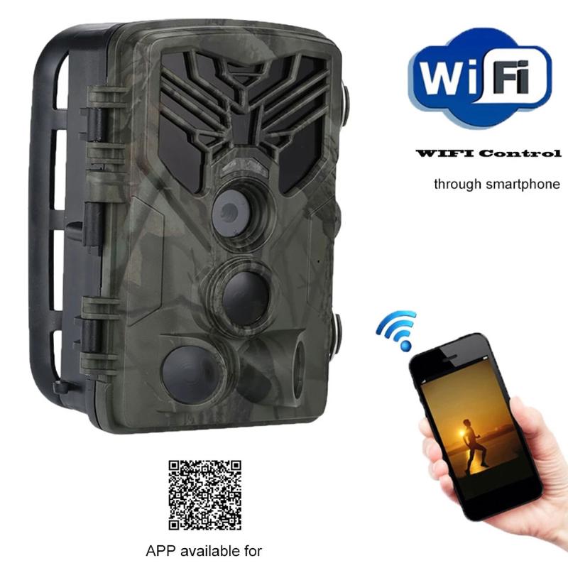 Wifi830 Trail Game Camera Live Show Wild Wifi APP Bluetooth Control Hunting Cameras 20MP 1080P Night Vision Wildlif
Wifi830 Trail Game Camera Live Show Wild Wifi APP Bluetooth Control Hunting Cameras 20MP 1080P Night Vision Wildlif