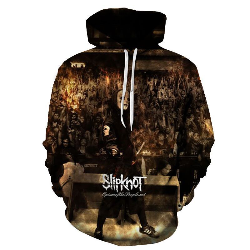 

spring and autumn sweater Joey Jordison slipknot digital printing sports Pullover, Ws22121