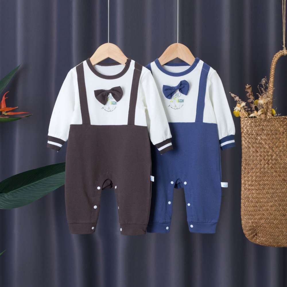 1-year-old boy's clothes baby children's one-piece Khaki spring and autumn long sleeve outdoor, White
1-year-old boy's clothes baby children's one-piece Khaki spring and autumn long sleeve outdoor, White