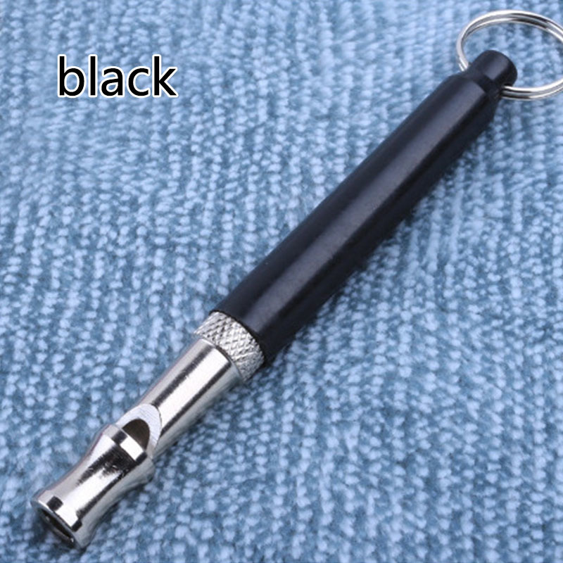 Anti Bark Ultrasonic Sound Interactive Tools Adjustable Pets Supplies Dogs Training Flute Dog Training Whistle Metal 1 PC