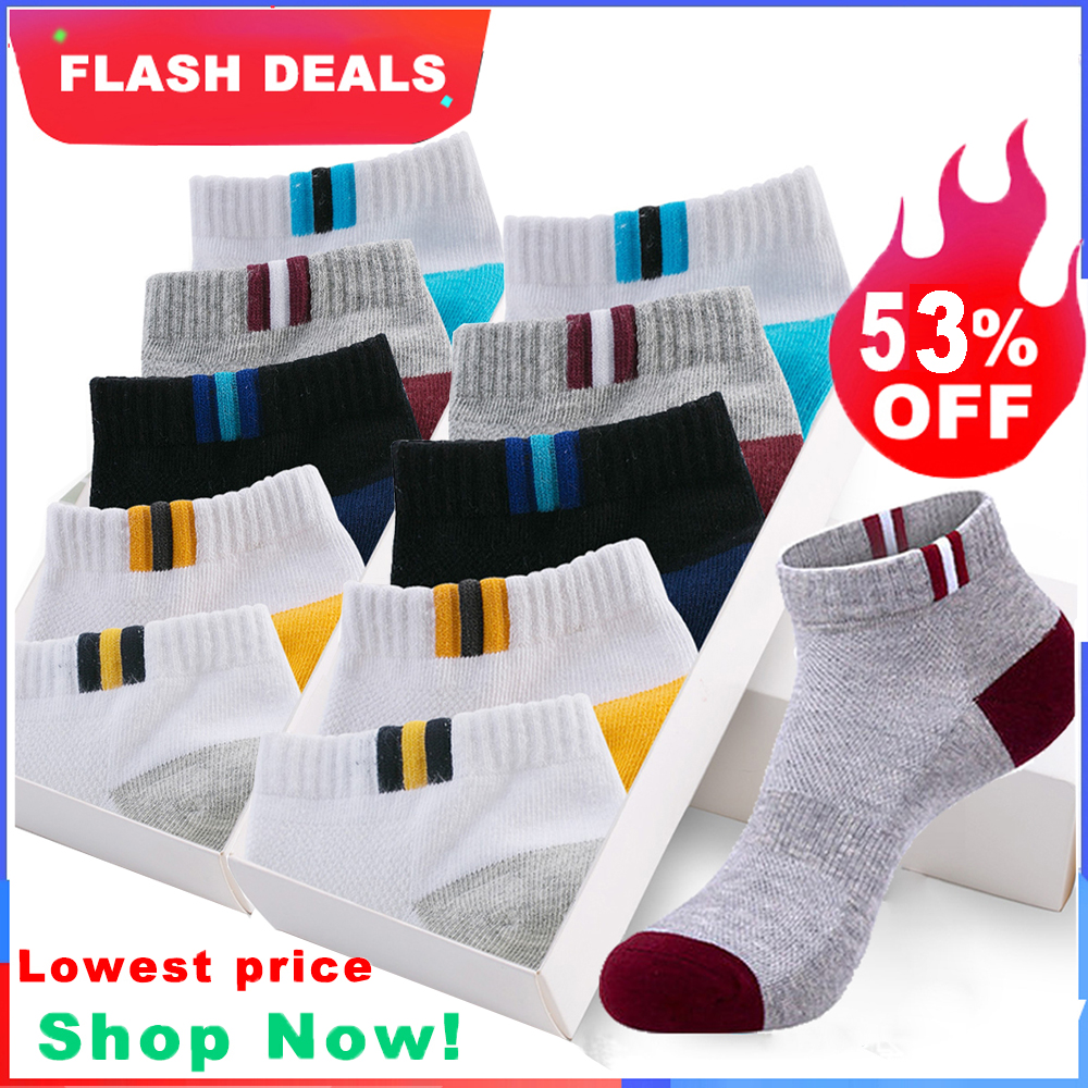 10 Pairs New Spring Summer Cotton Sos Boat Mesh Breathable Mens Short Ankle Sos High Quality Casual Sports Male Sokken Gift, 10 mix color
10 Pairs New Spring Summer Cotton Sos Boat Mesh Breathable Mens Short Ankle Sos High Quality Casual Sports Male Sokken Gift, 10 mix color