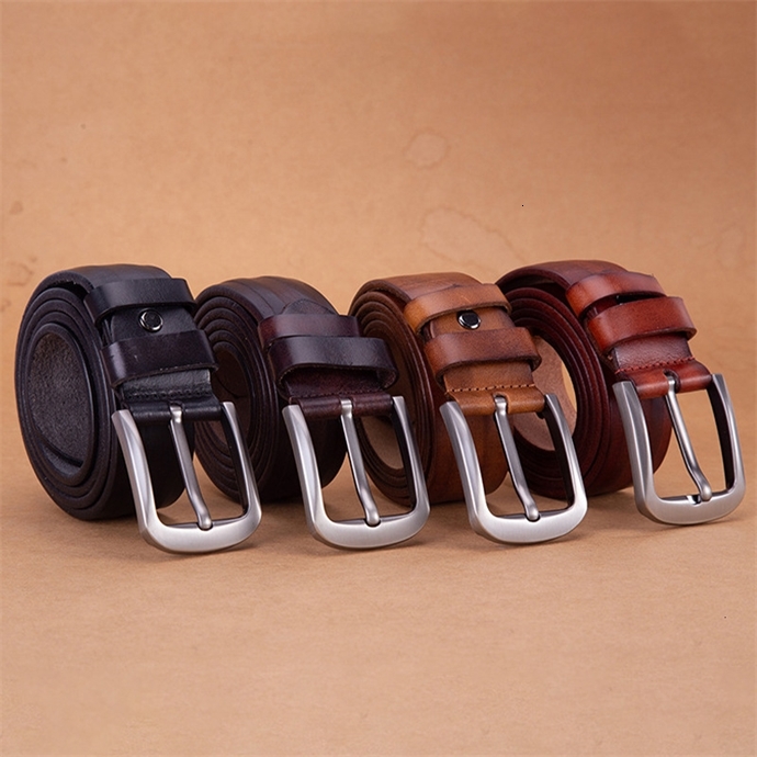 Leather designer belts for men needle buckle leather head layer cowhide Korean fashion leisure businessbo, Other
Leather designer belts for men needle buckle leather head layer cowhide Korean fashion leisure businessbo, Other