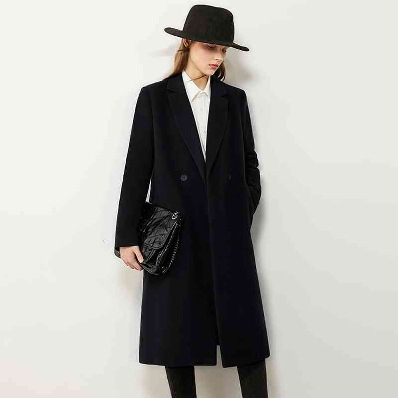 Women's Wool & Blends Autumn winter gothic formal black lapel woolen jacket vintage inglaterra style outerwear high street coat SQHW, 1# shoe box
Women's Wool & Blends Autumn winter gothic formal black lapel woolen jacket vintage inglaterra style outerwear high street coat SQHW, 1# shoe box