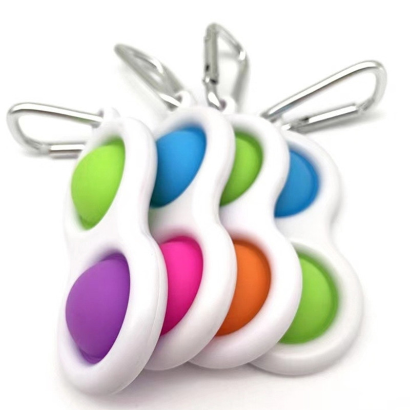 30pcs Push Finger Bubble Keychain Toy Kids Adults Silicone Fidget Simple Dimple KeyRing Decompression Key Chain Pandent HH31C8LF
30pcs Push Finger Bubble Keychain Toy Kids Adults Silicone Fidget Simple Dimple KeyRing Decompression Key Chain Pandent HH31C8LF