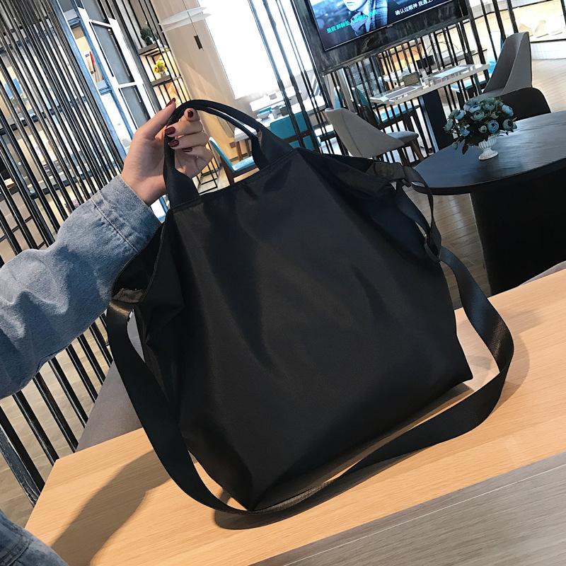 Outdoor Bags Large Capacity Short-distance Travel Bag Nylon Cloth Fashion Fitness Yoga College Style Casual Messenger Ladies, Black
Outdoor Bags Large Capacity Short-distance Travel Bag Nylon Cloth Fashion Fitness Yoga College Style Casual Messenger Ladies, Black