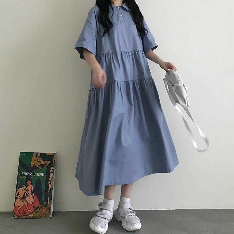 Street Japanese Lolita Dress es Spring Autumn Women Long Midi Kawaii Vintage Black Chic Xxl 210623