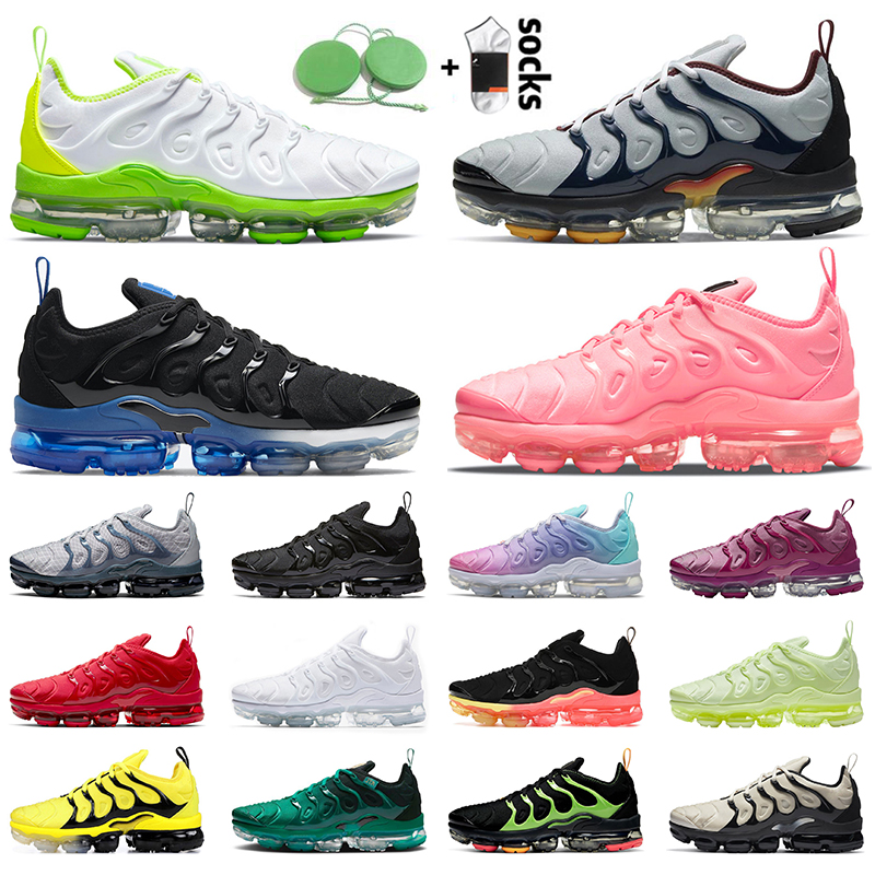 Tn Plus Mens Running Shoes Pure Platinum Atlanta Triple White Barely Volt Black Royal Electric Green Trainers Bubblegum Yolk Women Sneakers 36-47, Original box
Tn Plus Mens Running Shoes Pure Platinum Atlanta Triple White Barely Volt Black Royal Electric Green Trainers Bubblegum Yolk Women Sneakers 36-47, Original box
