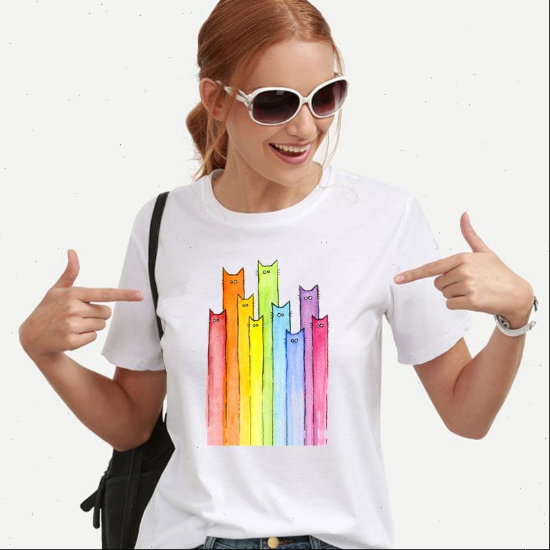 cute colorful women t shirts long neck cat printed shirt aesthetics graphic short sleeve female camisetas verano mujer, White
cute colorful women t shirts long neck cat printed shirt aesthetics graphic short sleeve female camisetas verano mujer, White