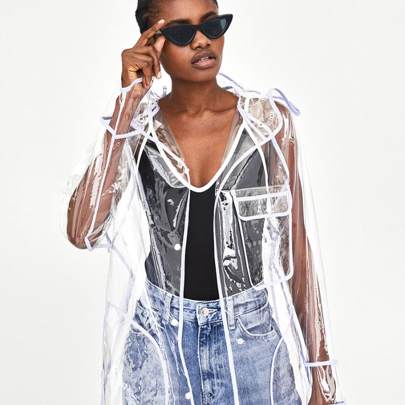 Raincoats Transparent Long Rain Coat Women Windbreaker Plastic Jackets Camping Chaqueta Mujer Poncho Impermeable DD50
Raincoats Transparent Long Rain Coat Women Windbreaker Plastic Jackets Camping Chaqueta Mujer Poncho Impermeable DD50