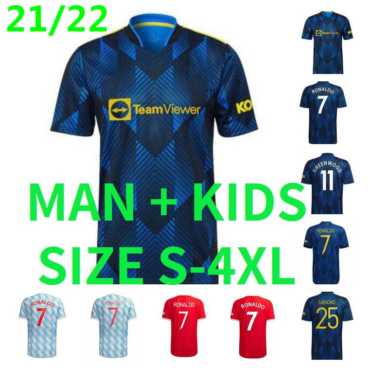 S-4XL 21 22 RONALDO SANCHO soccer jerseys BRUNO B.FERNANDES LINGARD RASHFORD Greenwood POGBA SHAW R.VARANE football shirts 2021 2022 Man kids kit 3XL 2XL
S-4XL 21 22 RONALDO SANCHO soccer jerseys BRUNO B.FERNANDES LINGARD RASHFORD Greenwood POGBA SHAW R.VARANE football shirts 2021 2022 Man kids kit 3XL 2XL
