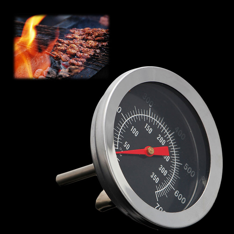 New Bbq Grill Thermometer Temp Gauge Outdoor Barbecue Campsite Food Cook Tool