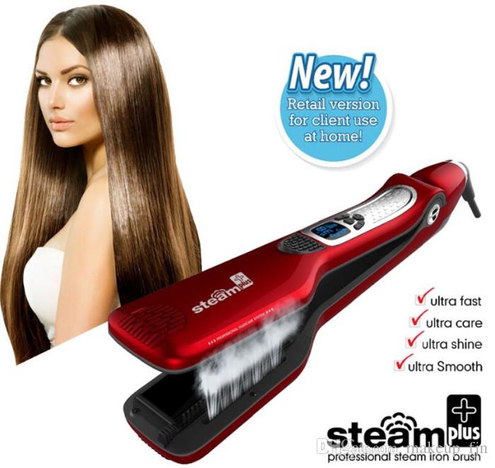 Hot Selling Hair Straightener iron Hair Flat Iron Professional Steampod Straightener Electric Steam No Hurting Hair Straighteners Tool, Black
Hot Selling Hair Straightener iron Hair Flat Iron Professional Steampod Straightener Electric Steam No Hurting Hair Straighteners Tool, Black