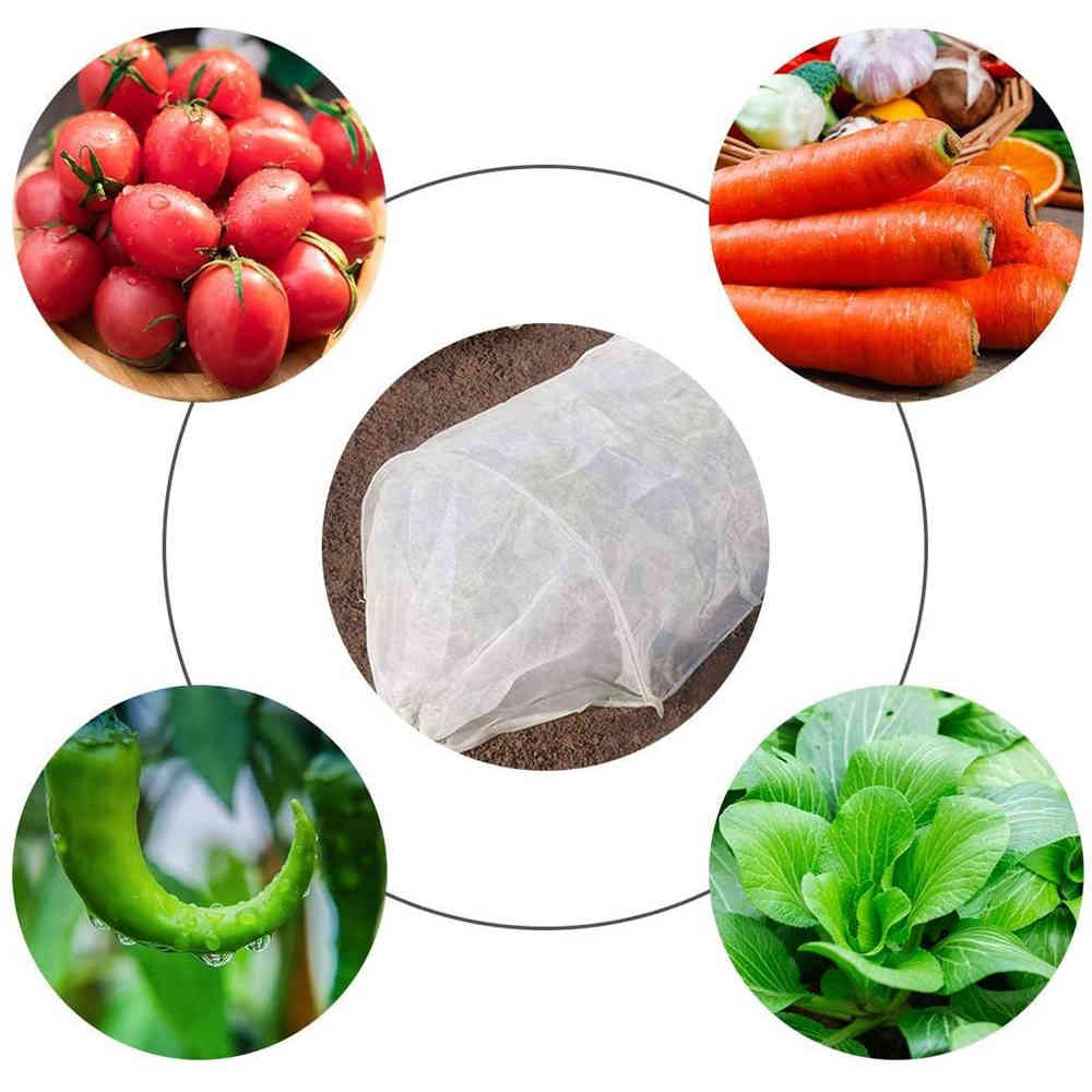 1.6x9M Plant Cover Non-woven Fabric Antifreeze Seedling Garden Protector For Winter Freeze-proof Cold-proo And Heat Preservation