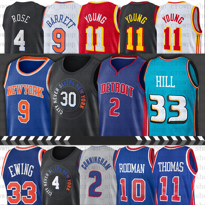 Cade 2 Cunningham 30 Julius Derrick Randle New Rose Basketball Jerseys 9 RJ York Patrick Barrett Ewing Dennis 10 Rodman 11 Thomas Trae 11 Young, Black;red
Cade 2 Cunningham 30 Julius Derrick Randle New Rose Basketball Jerseys 9 RJ York Patrick Barrett Ewing Dennis 10 Rodman 11 Thomas Trae 11 Young, Black;red