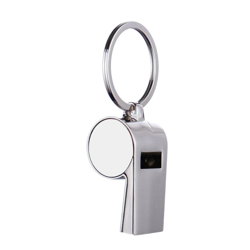 Keychains Sublimation Blank Whistle Keychain With Key Ring Heat Transfer For Christmas Valentine Graduation Day Present
Keychains Sublimation Blank Whistle Keychain With Key Ring Heat Transfer For Christmas Valentine Graduation Day Present