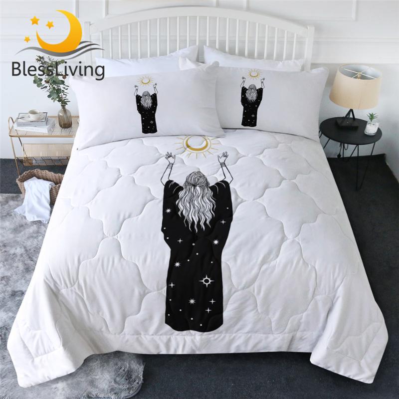 BlessLiving Priestess Quilt Set Witchcraft Bedspreads Sun Star Bed King Size Magic Cool Blanket Hippie Home Decorations 3pcs Comforters & Se
BlessLiving Priestess Quilt Set Witchcraft Bedspreads Sun Star Bed King Size Magic Cool Blanket Hippie Home Decorations 3pcs Comforters & Se