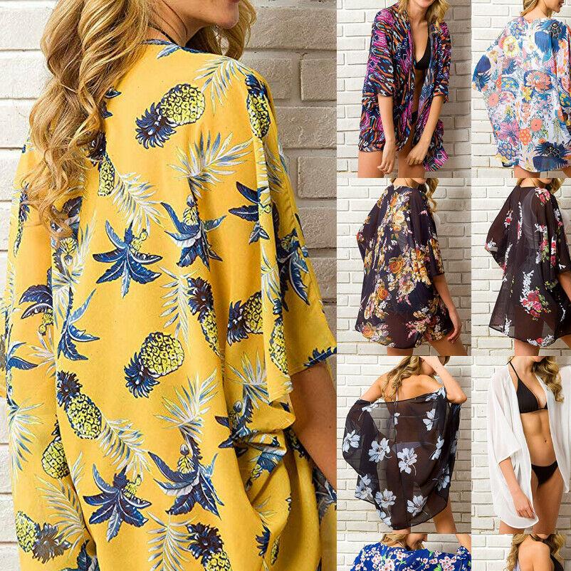 womens dress women chiffon beach print see through bathing suit cardigan bikini cover up swimwear kimono short mini, Black;gray
womens dress women chiffon beach print see through bathing suit cardigan bikini cover up swimwear kimono short mini, Black;gray