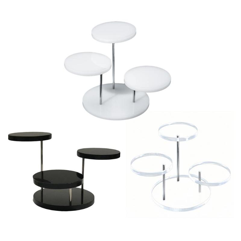 Hooks & Rails 3-layer Round Acrylic Display Stand Jewelry Rotating Show Shelf Necklace Earring Ring Organizer Wedding Party
Hooks & Rails 3-layer Round Acrylic Display Stand Jewelry Rotating Show Shelf Necklace Earring Ring Organizer Wedding Party