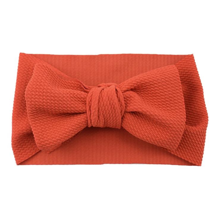 Baby Girl Headband Big Bow Hairbands DIY Bowknot Newborn Turban Solid Wide Head Wrap Infant Headwear Hair Accessories 34 Colors BT6666